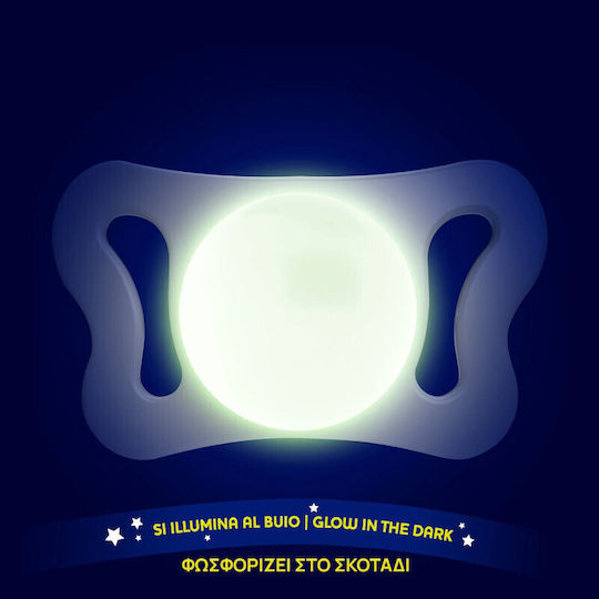 Chicco Physioforma Micro Πιπίλες Σιλικόνης Γκρι/Πράσινο για 0-2 μηνών 2τμχ