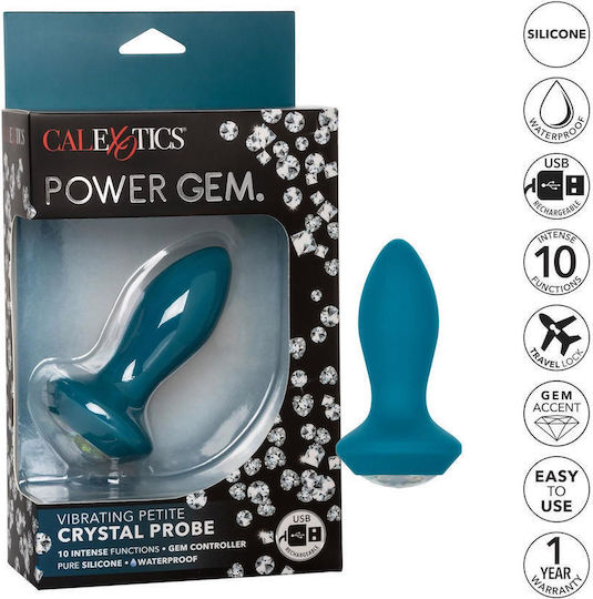 Boss Of Toys Anal Plug mit Vibration Blau