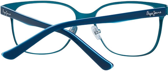 Pepe Jeans Women's Metal Blue Light Blocking Glasses in Blue Color