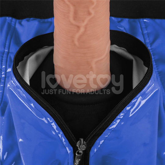 Boss Of Toys Εσώρουχο με Διπλό Dildo σε Μπλε Χρώμα