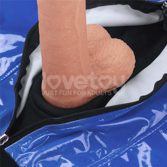 Boss Of Toys Εσώρουχο με Διπλό Dildo σε Μπλε Χρώμα