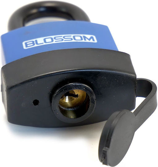 Blossom Лукето Заключване на скоба с ключ 45мм Blue 1бр