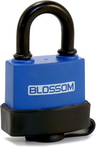 Blossom Лукето Заключване на скоба с ключ 45мм Blue 1бр