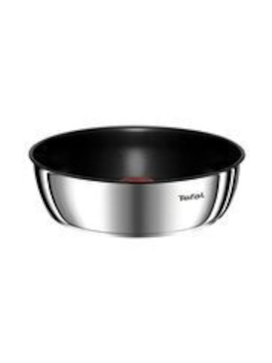 Tefal Ingenio Emotion Cookware Set of Stainless Steel with Non-stick Coating Silver 10pcs