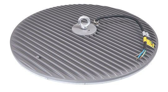 Eco Light Commercial Bell Light 200W Natural White 20000lm with Built-in LED White Ø40xH3cm