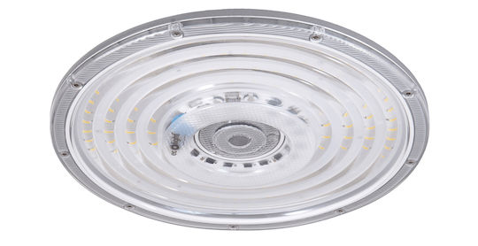 Eco Light Commercial Bell Light 100W Cool White 10000lm with Built-in LED White Ø28xH3cm