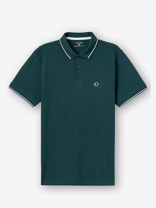 Tiffosi Men's Blouse Polo Petrol Blue