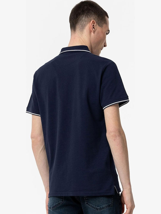 Polo Short Sleeve Blue Blouse