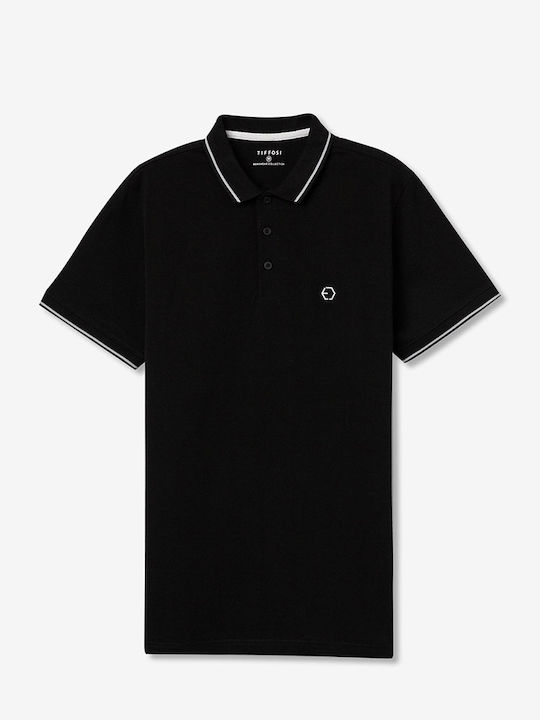 Tiffosi Men's Blouse Polo Black