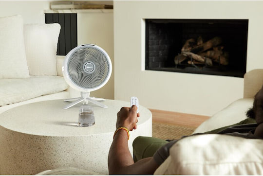 Shark Pedestal Fan 36W With Remote Control White