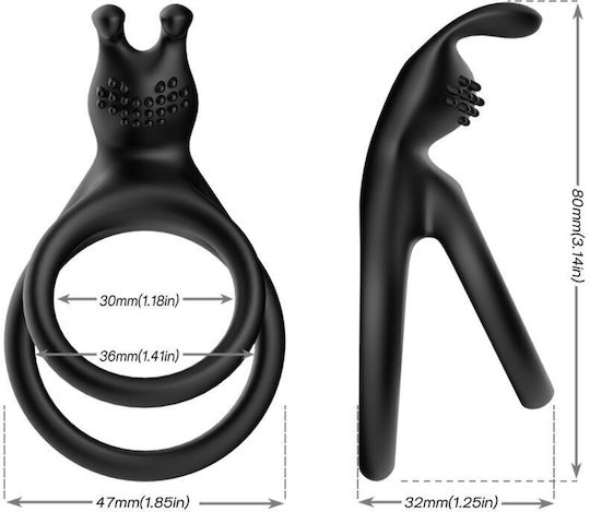 Armony Cock Ring Schwanz Silikon