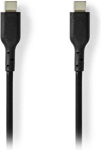 Nedis USB 2.0 Cable USB-C Male - USB-C 240W PD Silver 2m Bulk