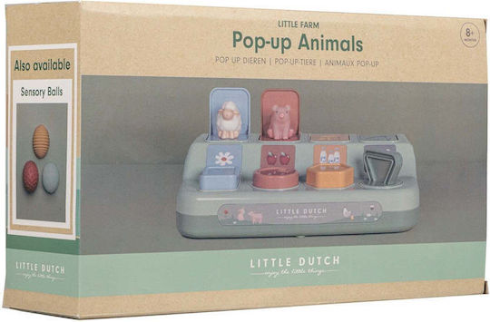 Little Dutch Pädagogisches Pop-up-Tier-Spielzeug