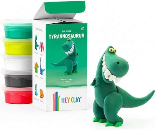 Hey Clay Claymates Tyrannosaurus Children's Polymer Clay 75gr