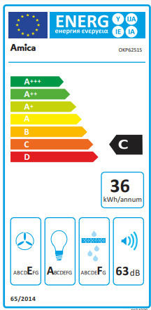 Șemineu Hotă 60cm Negru