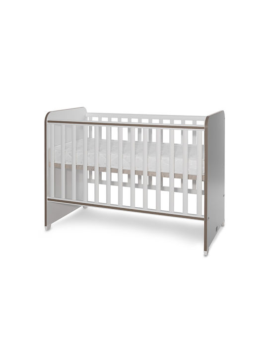 Lorelli Baby Crib Sweet Dream White Coffee for Mattress 60x120cm