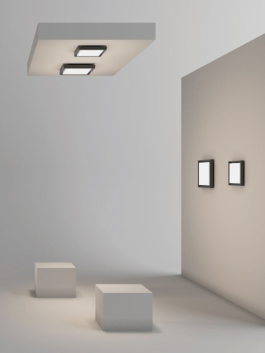 VK Lighting Panou LED Putere 24W cu Alb Cald Lumini 27x27cm.
