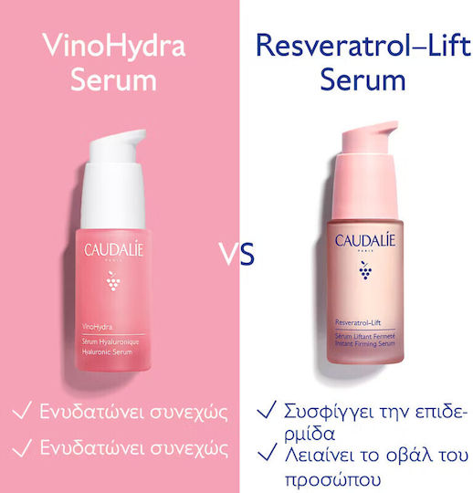 Caudalie VinoHydra Anti-aging Serum Face with Hyaluronic Acid 30ml