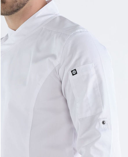 Martiform Coat Chef White with Long Sleeve