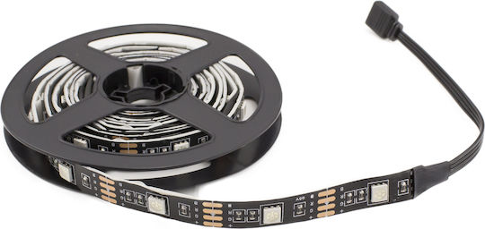 Sunshine Inteligent Bandă LED Pentru televizor USB 5V RGB Lumină Tip SMD5050 cu Sursă de alimentare & Telecomandă