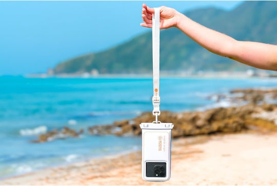 Mobile Origin Wasserdichte Schwimmhülle 6 5' Weiß Orange