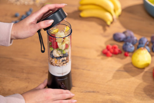 Gotze & Jensen Gotze & Jensen Mixer mit Kunststoffkanne 400 ml Schwarz PB940K