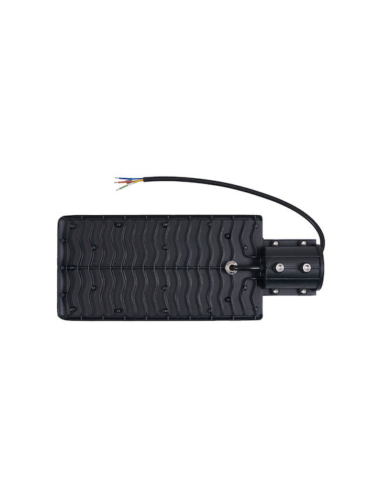 Eco Light Εξωτερικό Φωτιστικό LED Δρόμου 50W με Ψυχρό Λευκό Φως IP65 Μαύρο