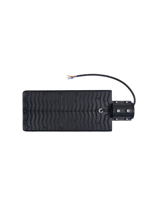 Eco Light Außenstehlampe LED Straße 150W mit Kaltweißem Licht IP65 Schwarz