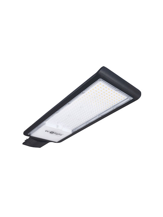 Eco Light Outdoor Floor Lamp LED Road 200W with Cold White Light IP65 Black
