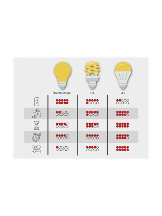 Eco Light Εξωτερικό Φωτιστικό LED Δρόμου 50W με Ψυχρό Λευκό Φως IP65 Μαύρο
