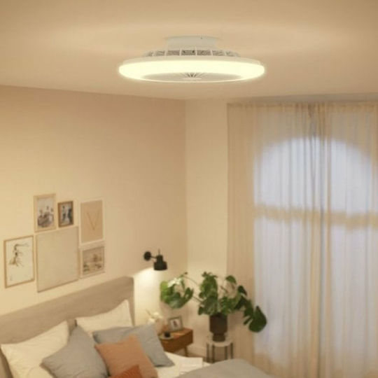 Philips Amigo Ceiling Fan 49cm with Light Fixture White