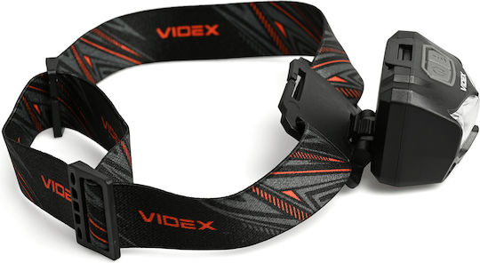 Videx Rechargeable Headlamp LED IP65 with Maximum Brightness 500lm White