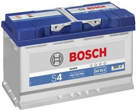Bosch Batterie Auto S4011 S4011 mit Kapazität 80Ah und CCA 740A