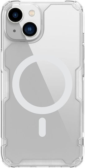 Nillkin Nature Pro Magnetic Back Cover Σιλικόνης / Πλαστικό Διάφανο (iPhone 15 Plus)