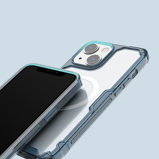 Nillkin Nature Pro Magnetic Umschlag Rückseite Silikon / Kunststoff Transparent (iPhone 15 Plus / 16 Plus)