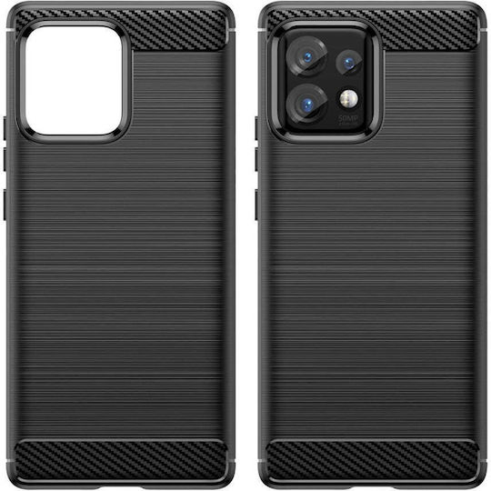 Hurtel Pro Задна корица Силикон Черен (Edge+ 2023 / Moto X40 Pro / Moto X40)