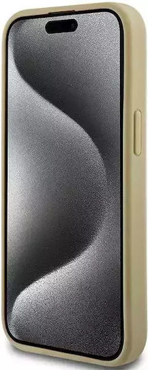 Hello Kitty Back Cover Plastic Gold (iPhone 15)