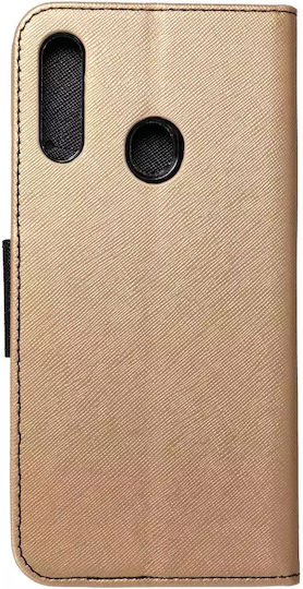 Techwave Wallet Leather Gold (Galaxy A20s)