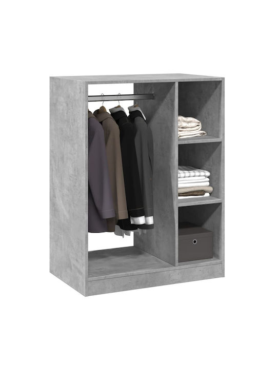 vidaXL Κρεμάστρα Δαπέδου από Ξύλο Καφέ 77x48x102cm