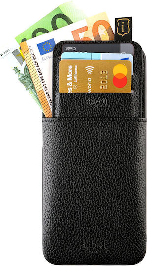 Idol 1991 Anti-rfid Wallet Δερμάτινο Μαύρο (Redmi 12 4G / Redmi 12 5G)