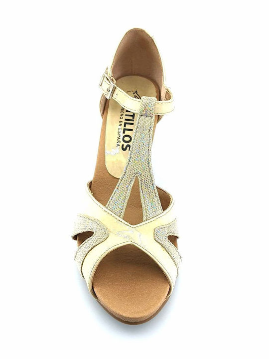Leder Sandalen Beige