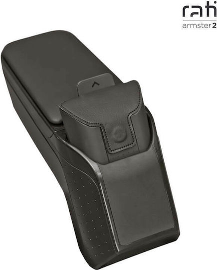 Rati Armster Car PU Armrest for Dacia Spring 2021+ Black