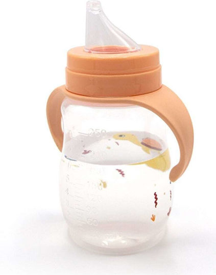Baby Jem Cana de antrenament pentru bebeluși Plastic Portocaliu 250ml