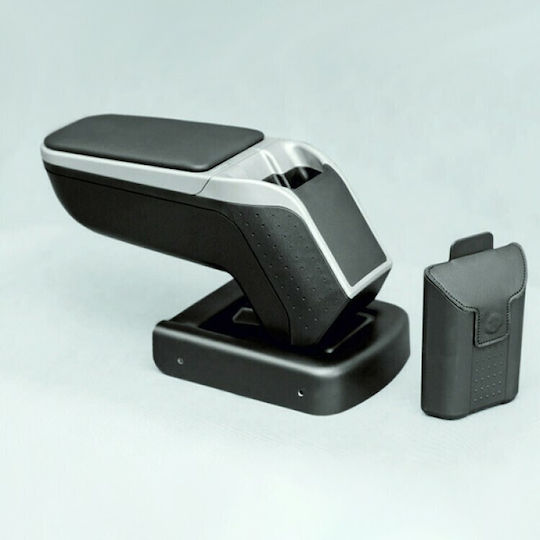 Rati Armster Car PU Armrest for Skoda Citigo 2012 Black