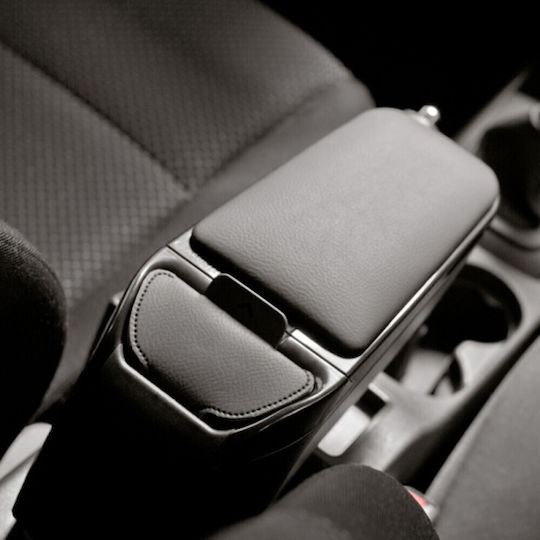 Rati Armster 2 Car PU Armrest for Volkswagen Golf VI 2012-2019 Black