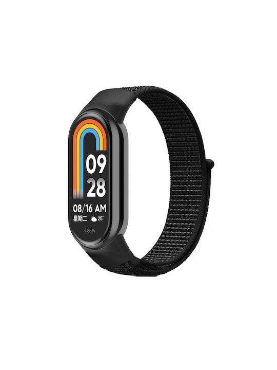 Tech-Protect Strap Fabric Black (Xiaomi Smart Band 8 / 8 NFC)