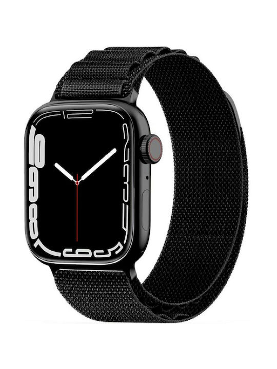 Tech-Protect Strap Fabric Black (Apple Watch 49mm / 45mm / 44mm / 42mm)