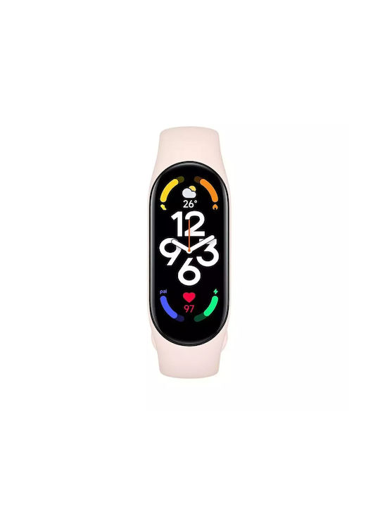 Xiaomi Λουράκι Σιλικόνης Ροζ (Smart Band 7)