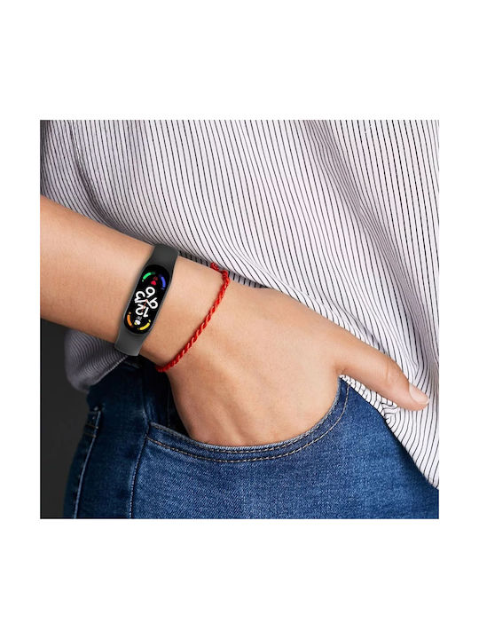 Tech-Protect Iconband Каишка Силикон с Pin Sky Blue (Mi Smart Band 5/Ми Смарт Банд 6) THP1086