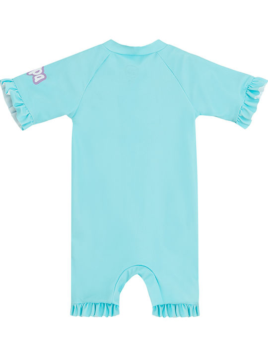 Cool Club Peppa Pig Kinder Badeanzug Einteilig Green